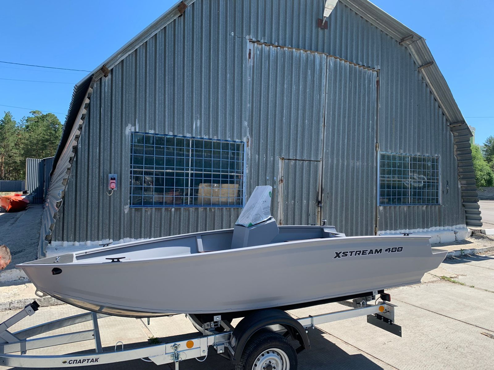 Алюминиевая лодка Xstream 400. В наличии