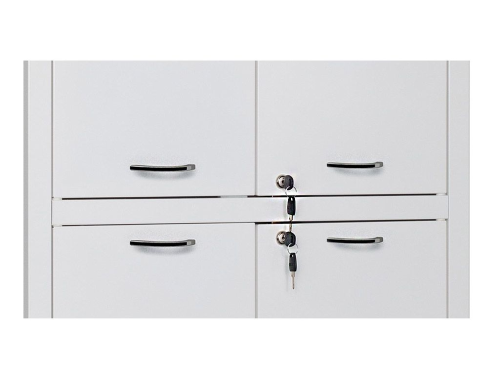 Double-leaf medical cabinet HILFE МД 2 1670/SS