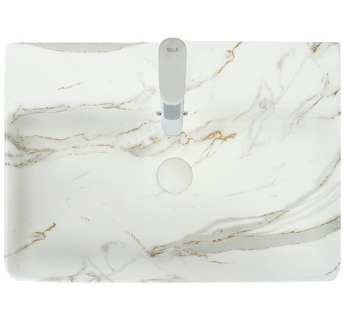 Раковина WeltWasser Elbach 2173 M845 60 10000004543 Мрамор