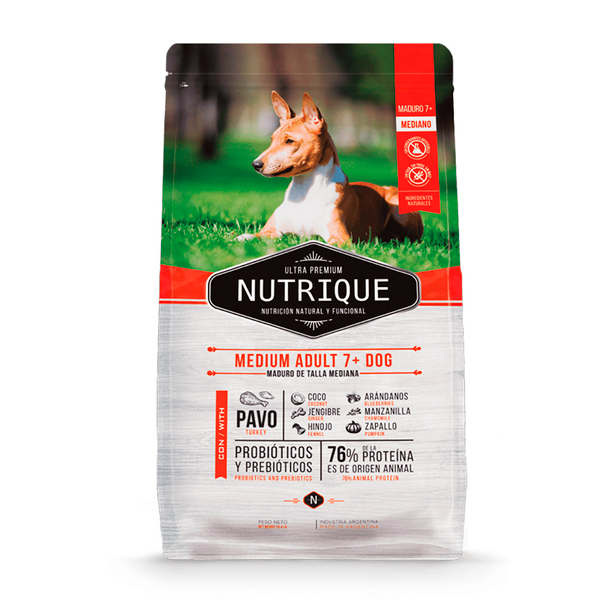 Сухой корм Vitalcan Nutrique Medium young adult dog индейка рис для молодых собак ср.пород 3 кг