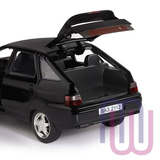 МОДЕЛЬ МАШИНЫ 1/22 ВАЗ 2112 ЧЕРНЫЙ