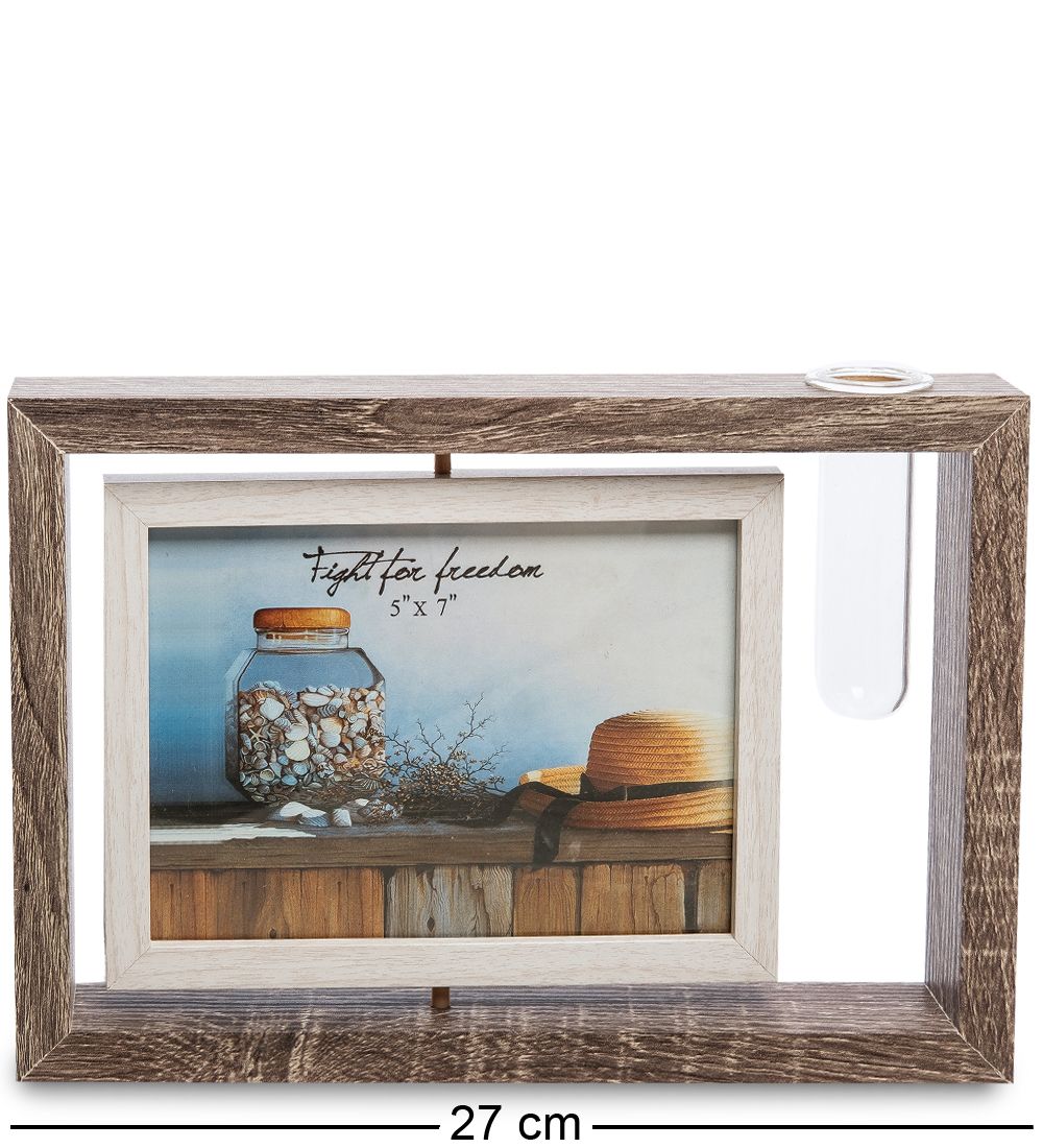 GAEM Home PH-24/ 2 Фоторамка-зеркало с вазочкой (13х18)