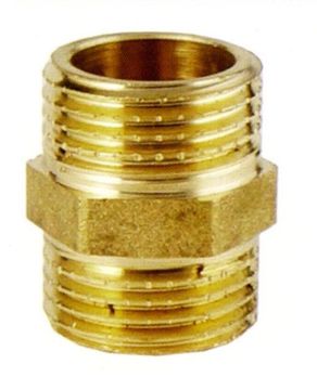 Ниппель латунный 1/2" TIM