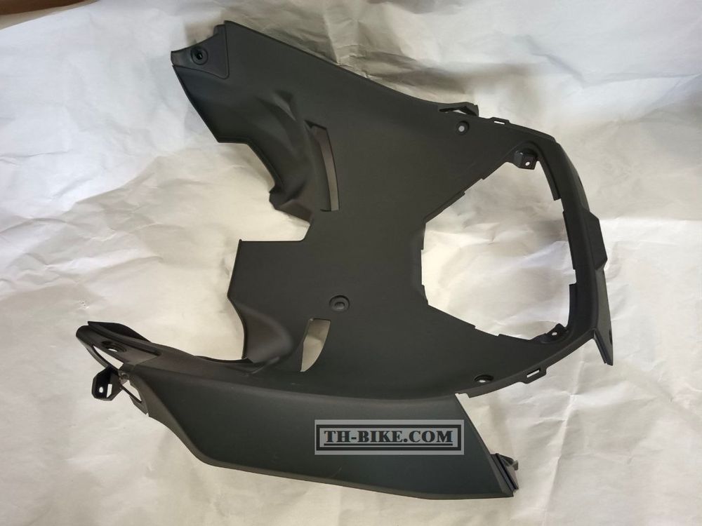 64520-K1B-T00ZA. COVER, FR. LOWER *NH1* (NH1 BLACK). HONDA