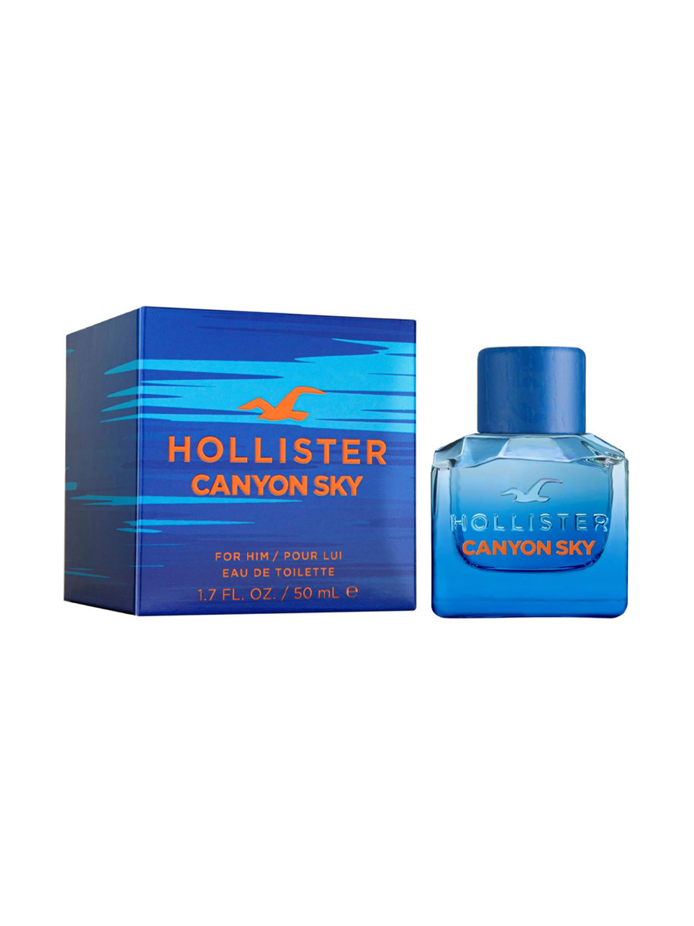 HOLLISTER CANYON SKY men 50ml edt NEW