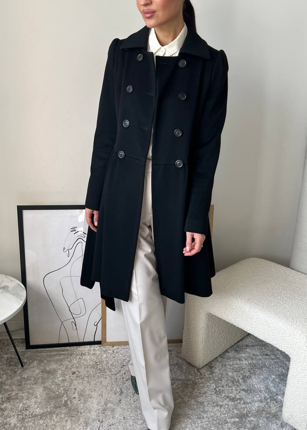 Шерстяное пальто Armani Collezioni, S оригинал