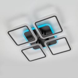 Citilux Марсель Смарт CL232A145E RGB Умная люстра Чёрная