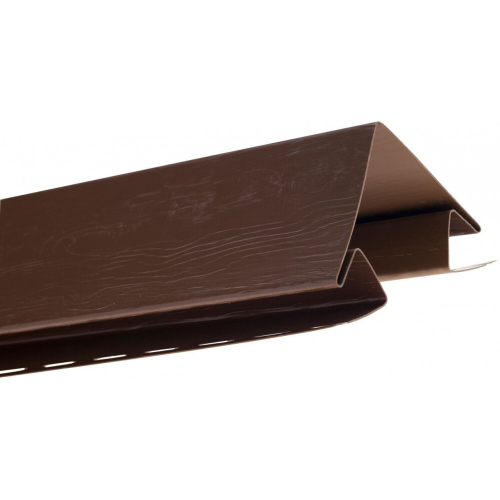 Наружный угол Альта-Профиль Т12 Премиум Орех тёмный 3000 мм