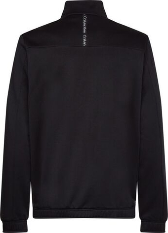 Мужская теннисная кофта Calvin Klein WO Full Zip - черный