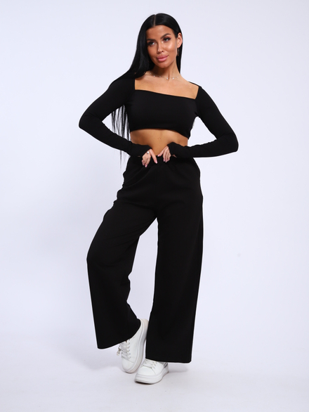 Брюки на манжете 2