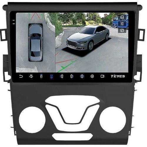 Магнитола для Ford Mondeo 5 2015-2020 - Teyes CC3-2K-360 на Android 10, Быстрая, 2K QLED, CarPlay, 4G SIM-слот, 4 камеры в комплекте
