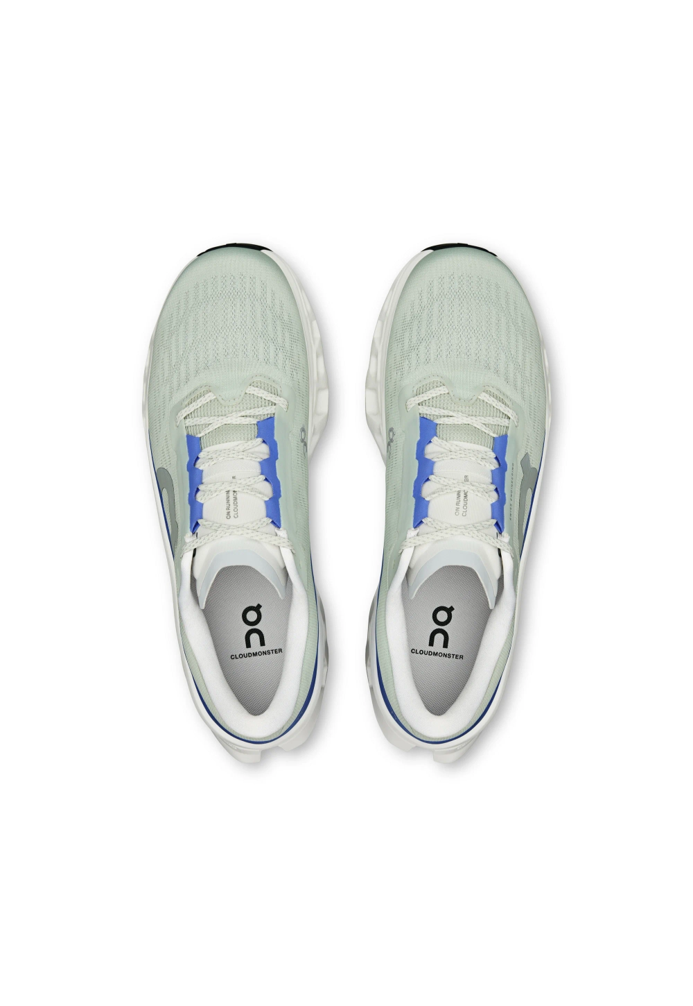 Кроссовки для бега On Cloudmonster 3 - iceberg ivory
