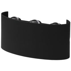 Светильник декоративный настенный светодиодный ЭРА WL12 BK 6х1Вт 3000К IP54 черный для интерьера и фасадов зданий | Фасадная декоративная подсветка