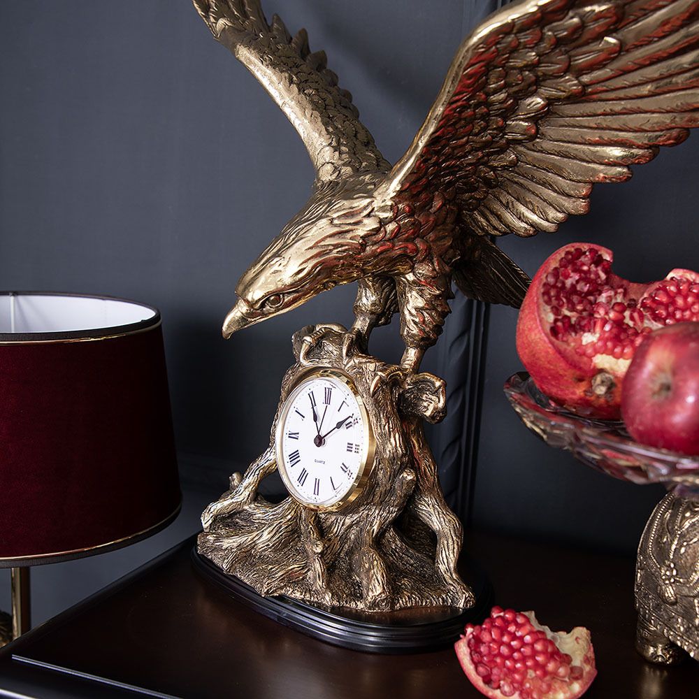 Часы настольные Орел Бронза