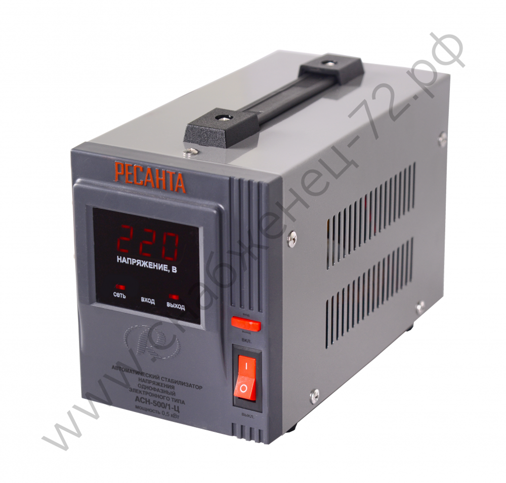 Стабилизатор напряжения РЕСАНТА АСН-500/1-Ц