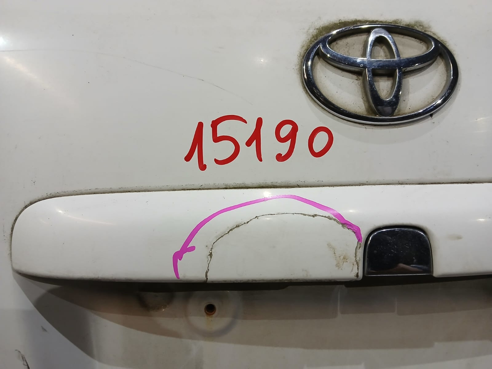 Дверь пятая TOYOTA CALDINA 1997-2002