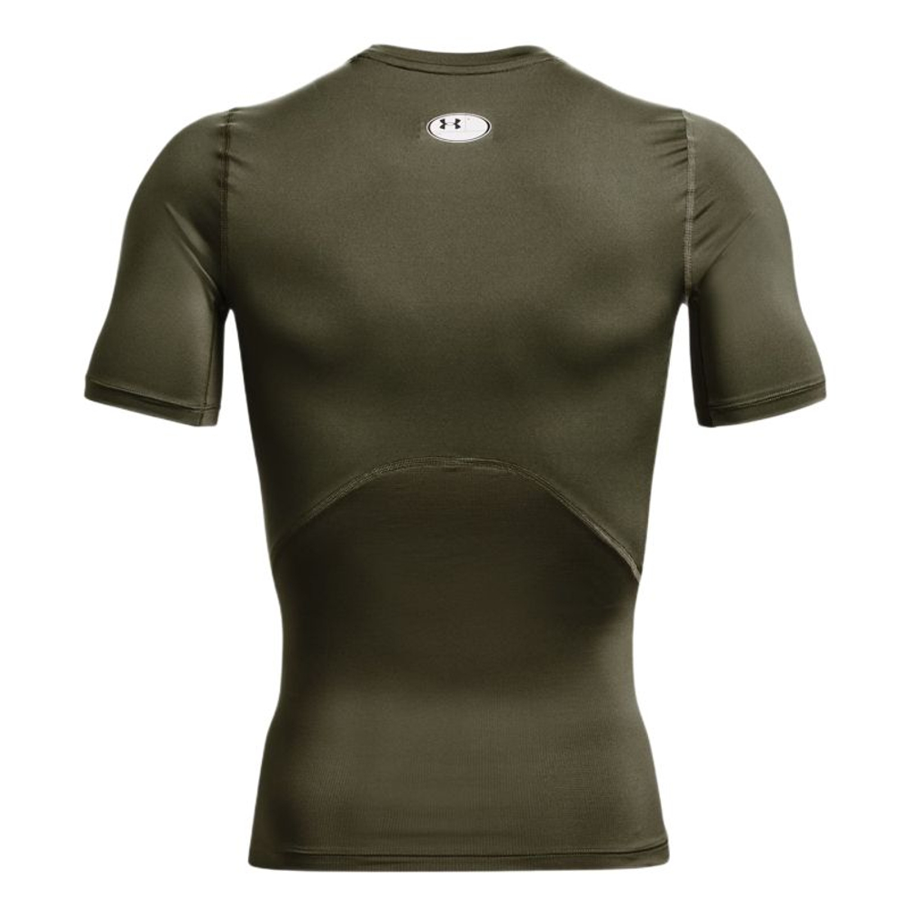Теннисная футболка Under Armour HeatGear Short Sleeve - marine green/white