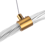 737503 Люстра CORINTO 35W LED 3007LM 360G ЗОЛОТО DIM 3000-6000K