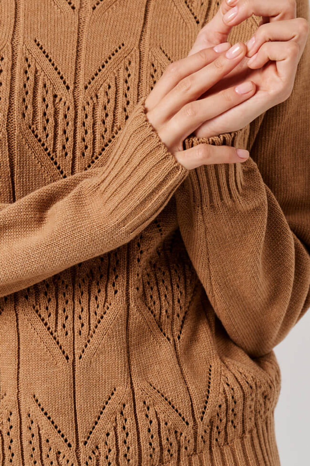 23169 Джемпер женский (песочный)