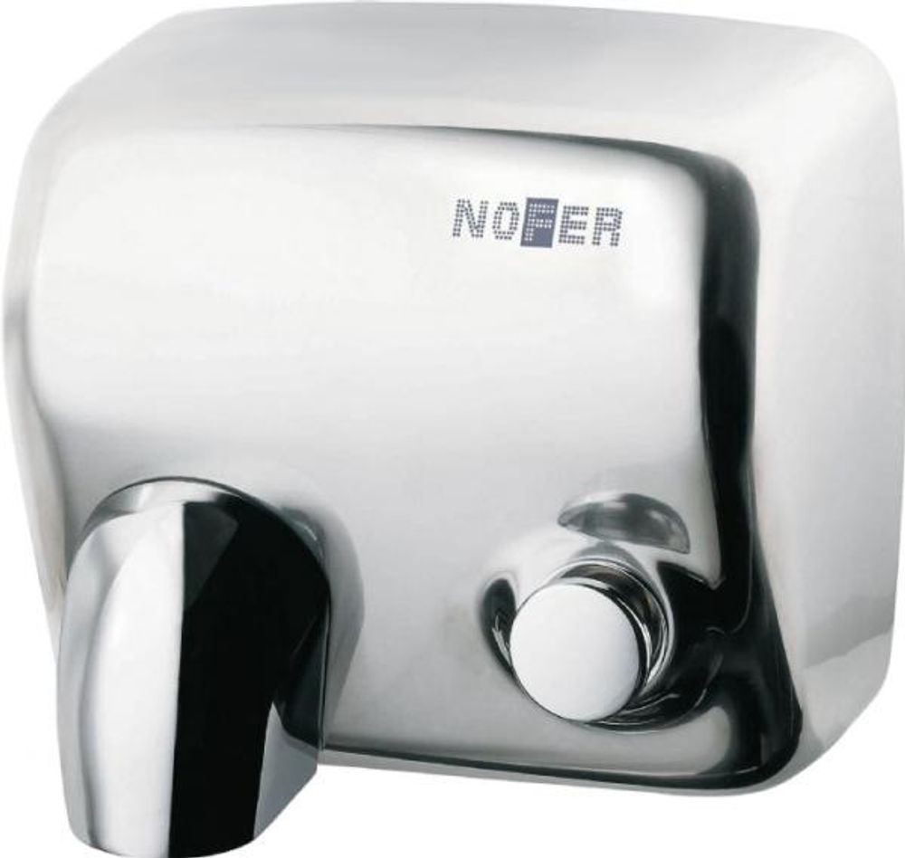 Сушилка c кнопкой 2450 W нерж. сталь CYCLON 01100.B глянцевый