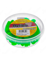 Виброхвост несъедобный Helios Chebak 3,15"/8 см Pepper Lime 30шт. (HS-3-009-N-30)