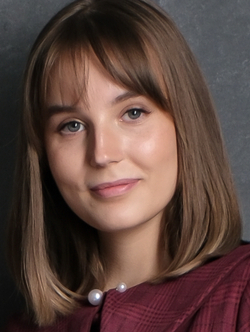 Брошь-пирсинг/ перламутр/1шт