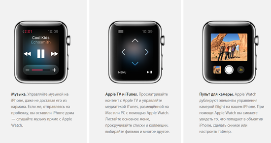 Часы смарт Apple Watch 42мм (синий кожаный с магнитной застежкой)