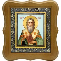 Валентин Интерамский Священномученик. Икона на холсте.