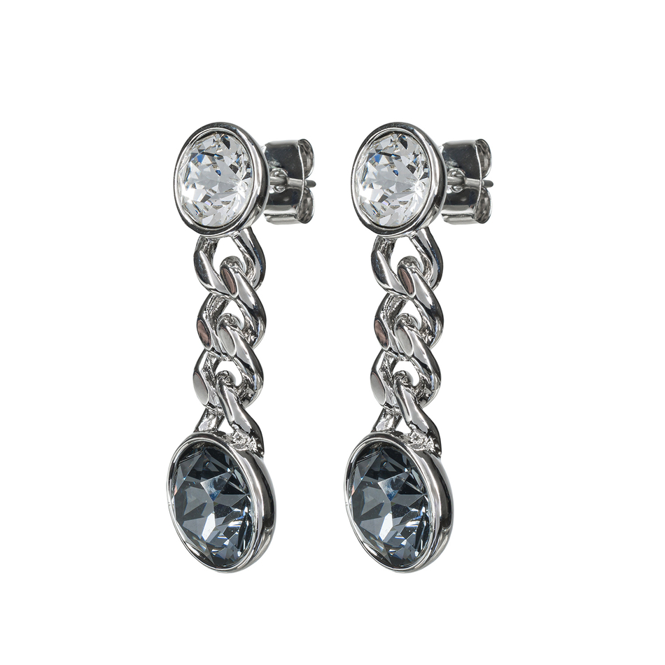 Серьги Fiore Luna Silver Night A2401SW-E01.3 BW/S