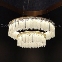 Люстра Cloyd CONSONANCE C2 / Ø80 см - золото (арт.11499)