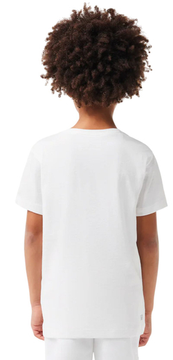 Детская теннисная футболка Lacoste Oversized Tennis with XXL Logo