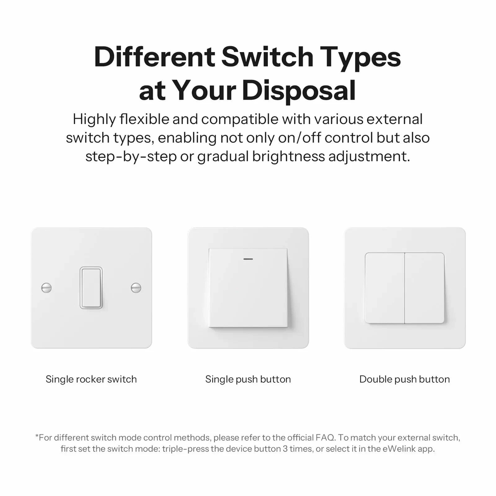 WiFi(Matter) димер SONOFF MINI-DIM