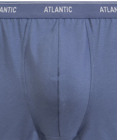 Трусы мужские боксеры (2шт), Atlantic 2RMH-011, хлопок, деним + темно-синий