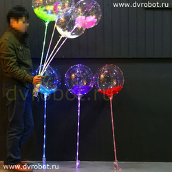 Светящийся led шар - зеленый