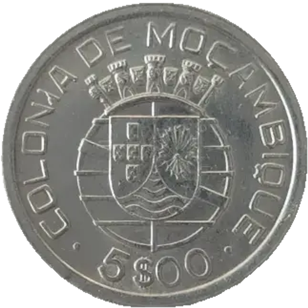 Mozambique, 5 Escudos 1949 – Portuguese Colony