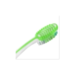 Зубная щетка средней жесткости MASSAGER с массажными щетинками (ассорти 4 цвета), LAIMA DENT, 609318