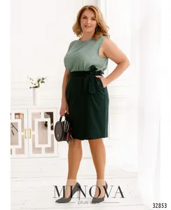 Юбка 279-темно-зеленый Minova