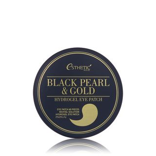 Гидрогелевые патчи для глаз черный жемчуг/золото / Black Pearl&Gold Hydrogel Eyepatch 