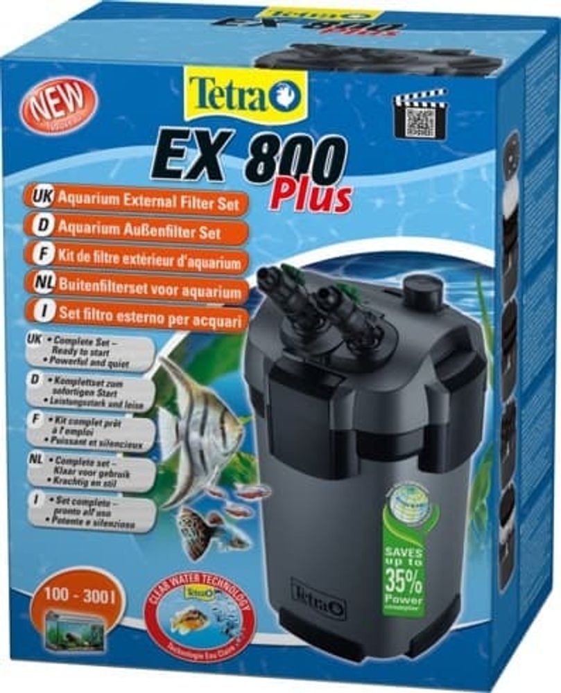 Tetra EX 800 Plus внешний фильтр для аквариумов 100-300 л
