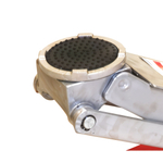 Домкрат автомобильный подкатной 3т, 75-460 мм, профессиональный, быстрый подъем, усиленная конструкция и клапан безопасности, домкрат гидравлический