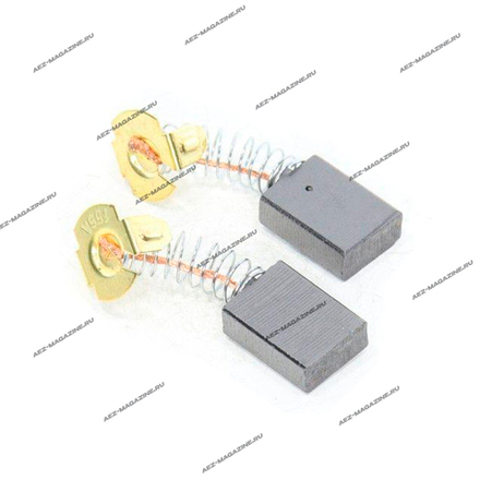 Электроугольная щетка 6,5х13,4х18 для СВ-155 Пружина пятак-уши