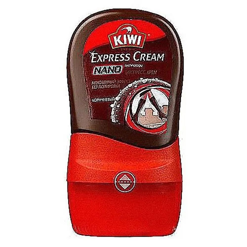 ДЕФЕКТ УПАКОВКИ. КИВИ Экспресс Крем для обуви коричневый