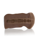 Темный мастурбатор-анус VIVID RAW BUTT FUCK (Цвет: коричневый)