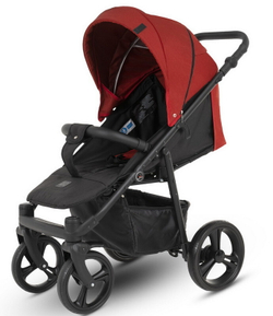 Детская прогулочная коляска Camarelo Eze EZE-08 красный меланж