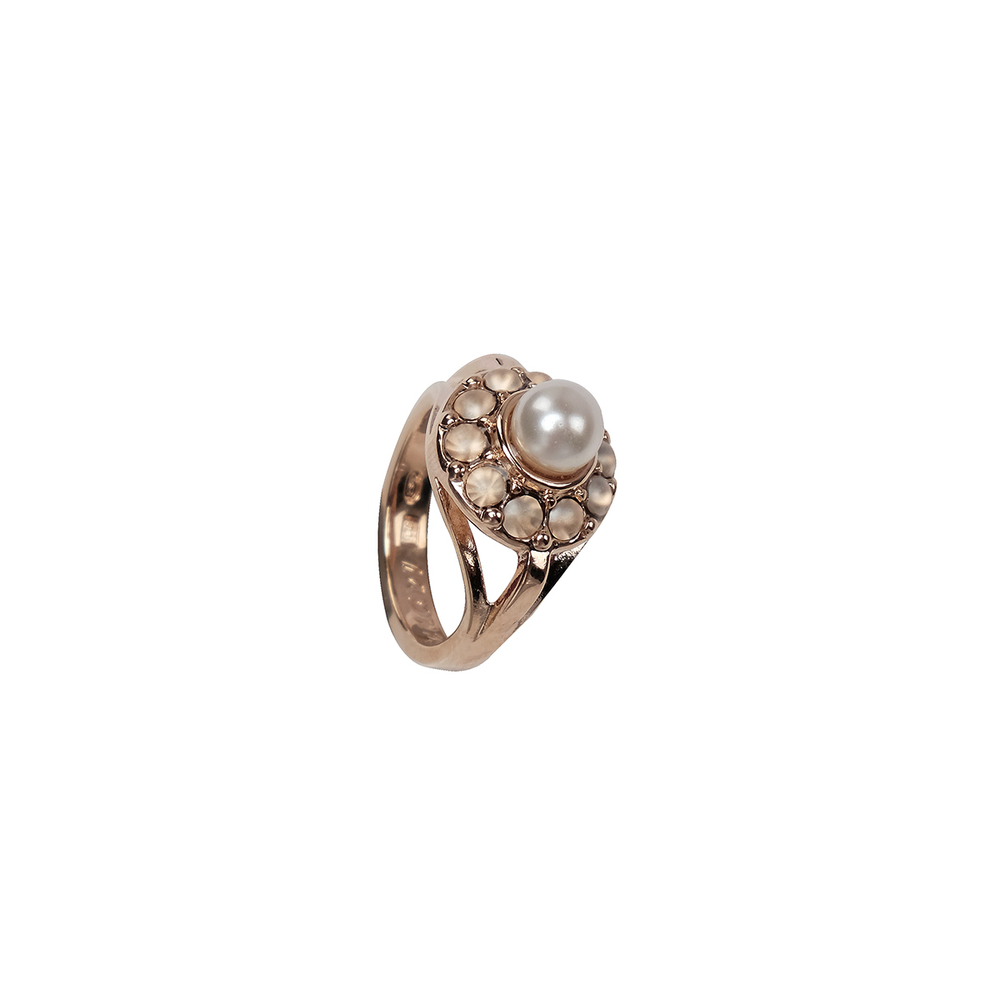 "Бариэри" кольцо в золотом покрытии из коллекции "Франциска" от Jenavi