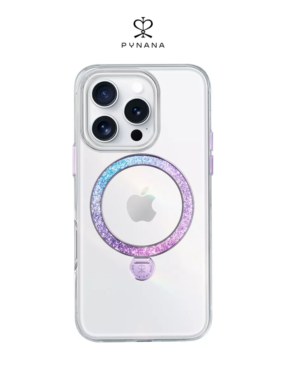 Чехол PYNANA для iPhone 16 Pro австрийский хрусталь