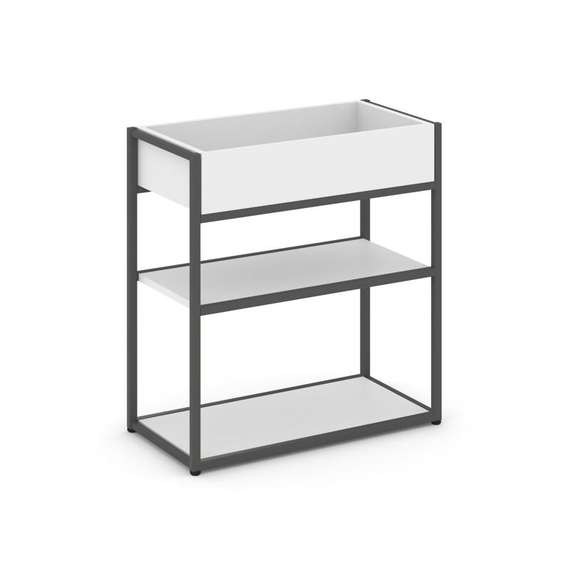 Рифт Стеллаж металлический низкий приставной  RF.STM-013  796*350*750