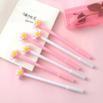 Ручка шариковая, Basir, синие чернила, серия "ЗВЕЗДА С КРЫЛЬЯМИ", с резиновой фигуркой, 12 шт