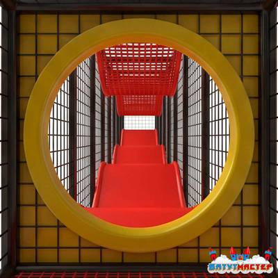 Игровой лабиринт «Перекрёсток приключений», 12×1,2×4,2 м