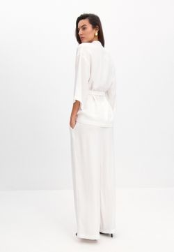 Рубашка-кимоно белая